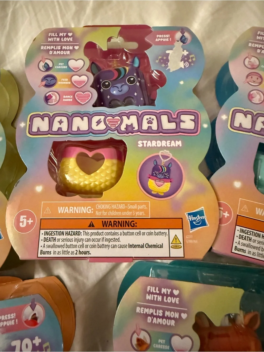 Nano-Mals Hasbro Interactive Electronic Pet lot of 5